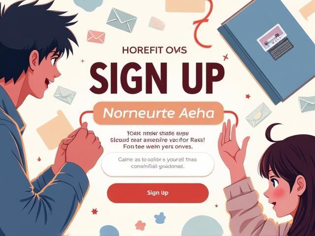 Illustration encouraging newsletter signup with discount visual